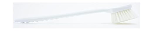 SPARTA 40501EC25 Plastic Large Scrub Brush, Kitchen Brush, Utility Brush With Long Handle For Cleaning, 20 Inches, Tan, (Pack of 6)