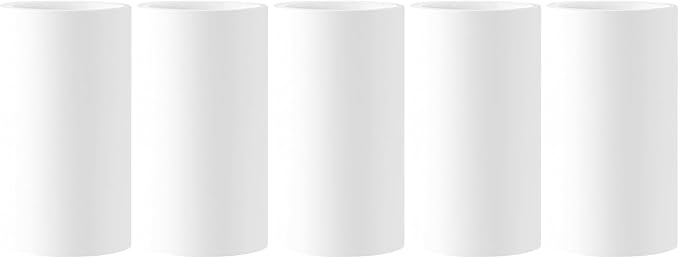 4 inch Lint Roller Refill Only for Scotch-Brite Pet Extra Sticky Hair Lint Roller 5 Refills 60 Sheets per Refill Total 300 Sheets (Inside Diamater 1-3/4 inch)