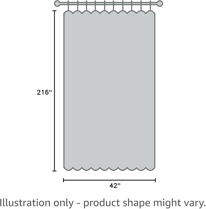 Chyhomenyc Black Sheer Scarf Valances for Windows 216 Inch Extra Long, Window Scarf Drapes Rod Pocket Backdrop for Wedding Arch Draping/Party/Canopy Bed/Living Room, 2PC, 18 Feet Length