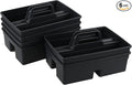 6 Packs Plastic Cleaning Tool Caddy with Handle, Cleaning Supply Carry Caddy for Cleaning Products