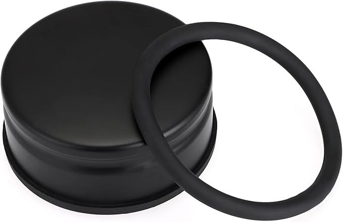 Sumnacon Heavy Duty Floor Door Stopper No Drill, Durability Stainless Steel Door Stops with Anti-Skid Rubber - Contemporary Decorative Safety Doorstop for Home Office Commercial Industrial, Black