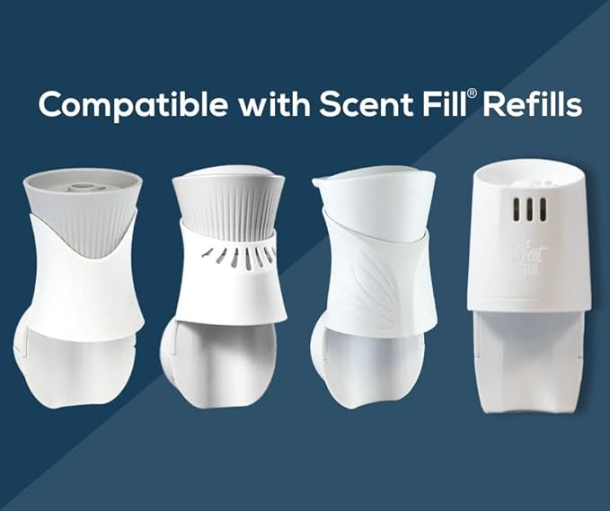 Scent Fill Clary Sage & Lavender Blend Plug in Air Freshener, 4 Scented Oil Refills