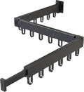 AIJALY Wall-Mounted Drying Rack for Laundry Room Organization, Sturdy Foldable and Removable Drying Rack for Laundry Room and Balcony