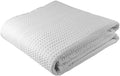 GILDEN TREE Waffle Bath Sheet Large Bath Towels Quick Dry Thin Body Towels, 40x80 Oversized Bath Towels for Adults, Classic Style (White)