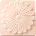 Stone Diffuser-Korean flowers 4 Square tiles, One Set-Odor Eliminator, Air Purifying, Humidity Control, Aromatherapy Passive Diffuser