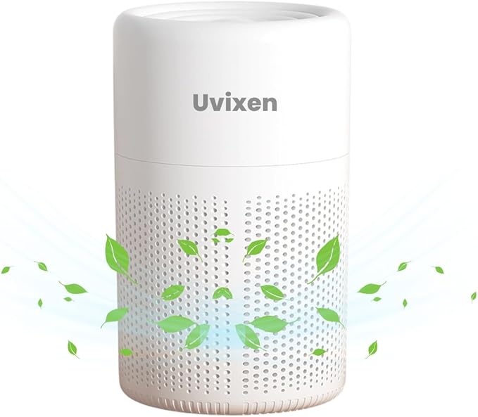 Air Purifiers for Home - Mini Air Purifier with HEPA Air Filter- USB Operated Air Purifier for Bedroom, Car and Living Room