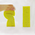 Large Natural Cellulose Cleaning Sponges (3-Pack) – Biodegradable, Absorbent, Multi-Use for Kitchen, Car & Home