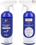 Natural Multi-Surface Cleaner is an unscented spray that degreases, deodorizes, work on air fryer, dishe, microwave, stove, table, fridge, bathtub, toilet, remove blood stains from clothes.