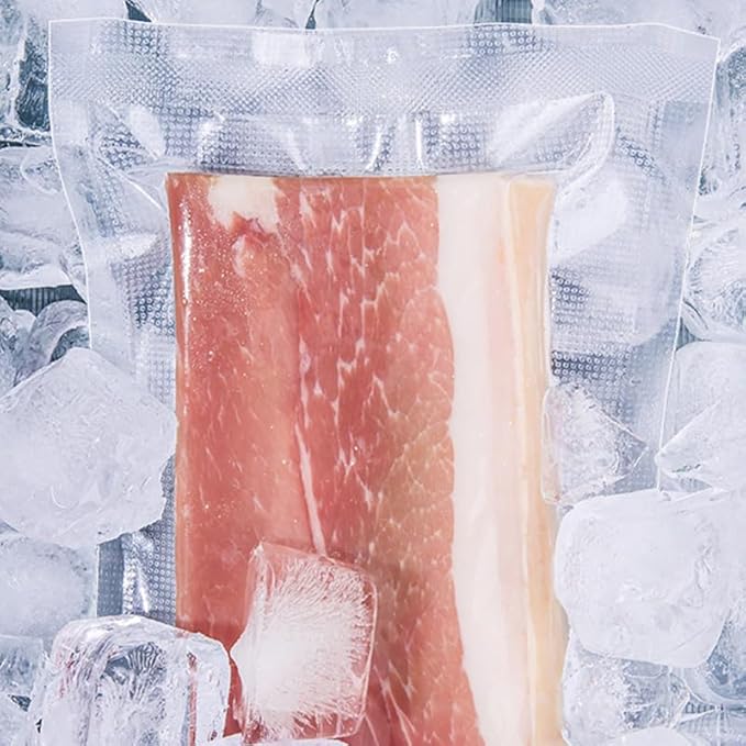Premium Vacuum Sealer Bags, 11x 200 inches, 3 count. Airtight food saver bags rolls, BPA Free & Heavy Duty Vacuum Freezer Bags. Commercial Grade, Sous Vide or Meal prep