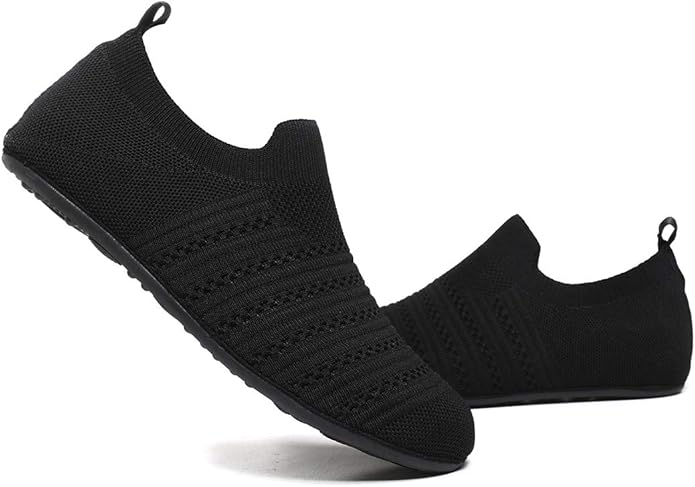 Adult Indoor House Slippers Socks Lightweight Non Slip Grip House Home Shoes for Women Men
