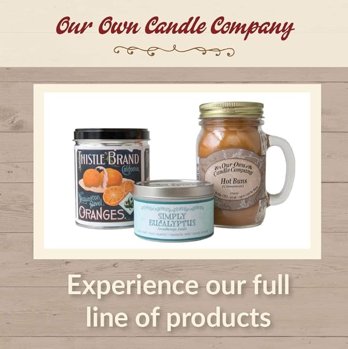 Our Own Candle Company Premium Wax Melt, Lemon Poundcake, 6 Cubes, 2.4 oz (4 Pack)