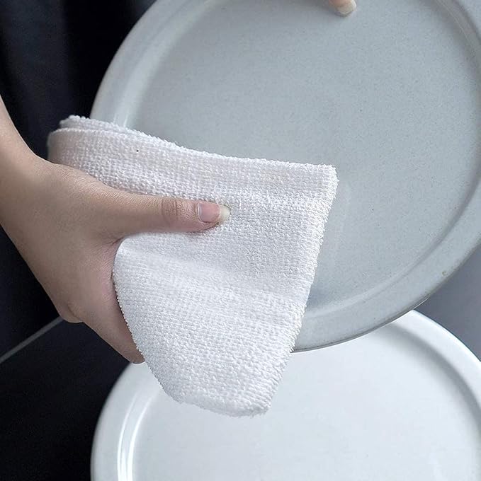Avalon Towels Terry Bar Mop Towels (Value Pack of 12) Size 16"x19" – Absorbent and Durable, Multipurpose Cleaning Rags, Cotton Cleaning Cloths, Terry Cloth Rags, Reusable Shop Rag