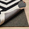 GORILLA GRIP Felt and Natural Rubber Stay in Place Slip Resistant Rug Pad, 1/8in Thick, 7x10 FT Protective Padding Under Area Rugs, Cushioned Gripper Pads, Carpet Runners, Hardwood Floors Protection