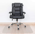 Kuyal Clear Chair Mat, Hard Floor Use, 48" X 59" Transparent Office Home Floor Protector mat Chairmats (48" X 59" Rectangle)