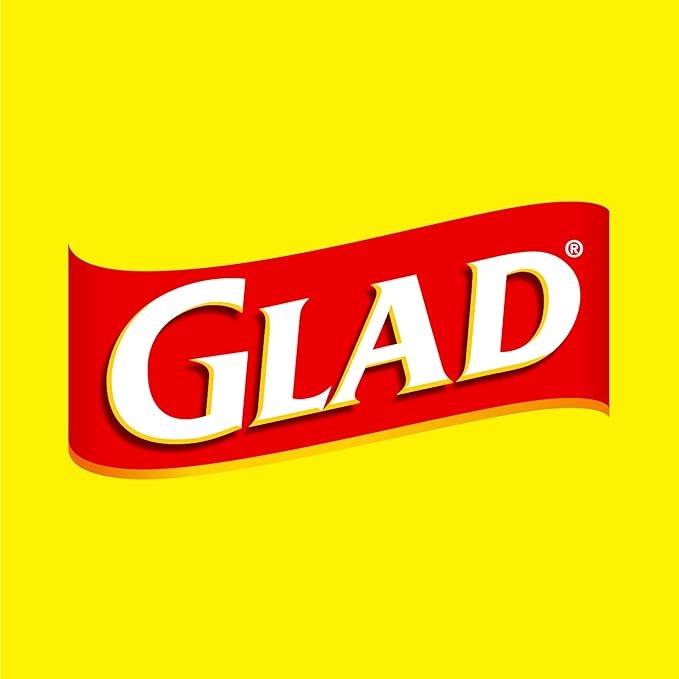Glad ForceFlex Tall Kitchen Trash Bags, 13 Gallon, Fresh Clean, 80 Count (Package May Vary)