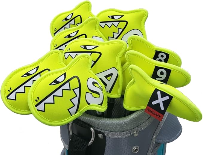 Palette Golf Iron Covers / 9pcs Set/Golf Head Covers/Golf Club Covers