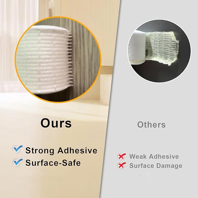 Upgraded Strong Adhesive Foam Weather Stripping Door Seal Insulation Tape for Insulating Door,Window, Air Conditioner Noise-Reduction Self Adhesive Sealing Weatherstrip (1 in x 1/2 in x 10 Ft)