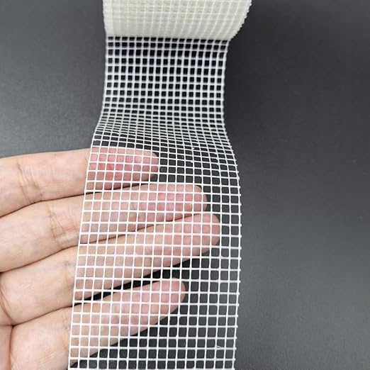 Drywall Repair Tape Fiberglass Mesh Self-Adhesive Drywall Joint Tape 1 Roll 2 in x 100 FT for Wall Crack and Seam Patch Repair