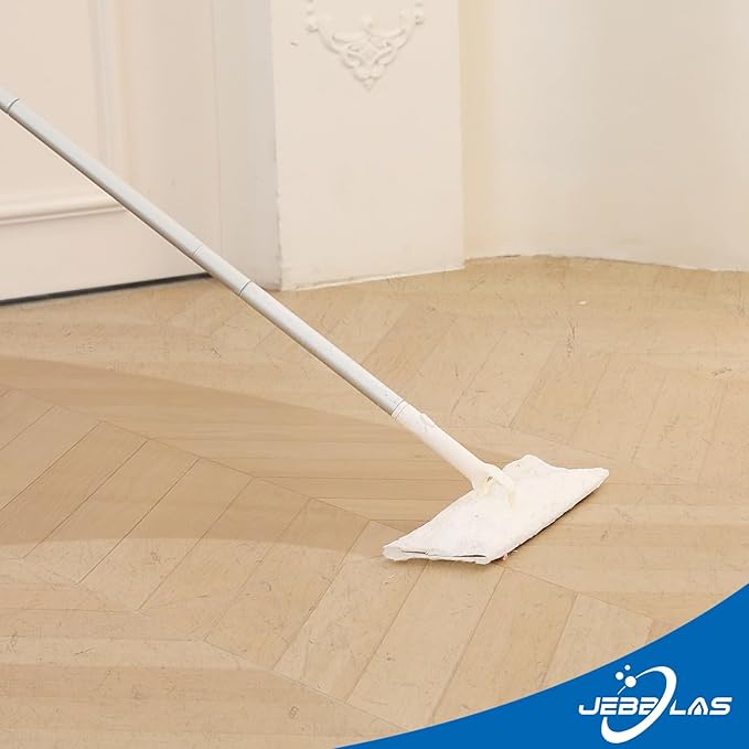 JEBBLAS Disposable Mop Cloth Dry Sweeping Pad for Floor Mop Sweeping Cloths Multi Surface Refills, 180 Count