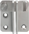 Alise Flip Latch Gate Latch,Shed Door Latch Barn Door Lock Shed Lock Shed Latch,Brushed Stainless Steel Locking Latches for Shed Barn Fence Chicken Dog Cage Window Cabinet Backyard Garage,L-Size