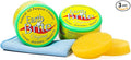 All Natural Multipurpose Cleaner for Bathroom, Floor, Kitchen and More | 300g Original Natural Clay Tub + Sponge (2-Pack) Includes Bonus Diamond Towel Cleaning Supplies Kit