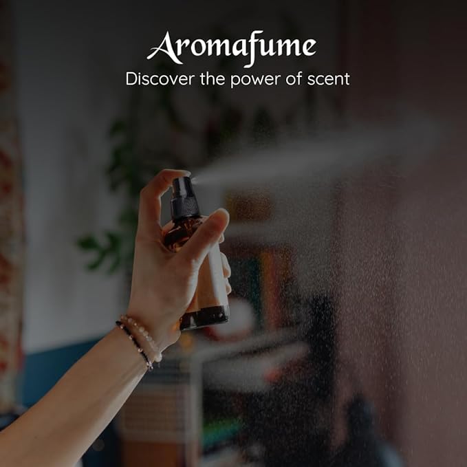 Eucalyptus Room, Linen & Pillow Spray by Aromafume | 100ml/3.38 fl oz | with Pure Eucalyptus Essential Oil | Aromatherapy | Mist for Bedding, Fabrics