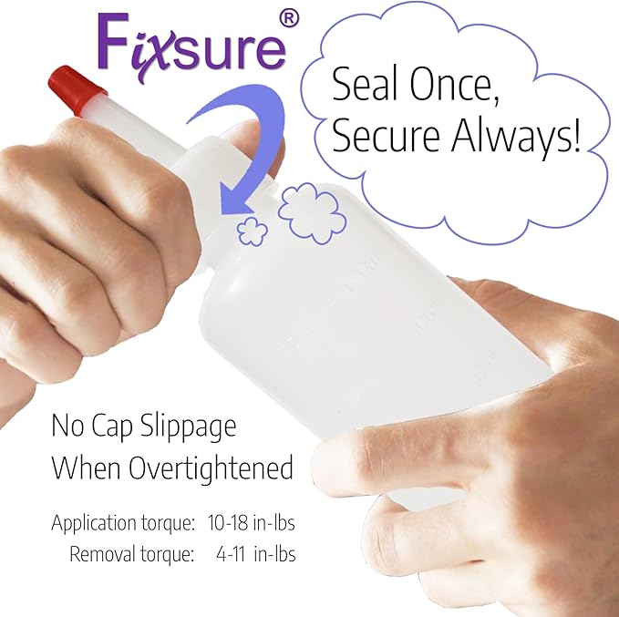 Plastic Squeeze Bottles with Red Tip Cap, 4 Oz Squirt Bottle For Ketchup, BBQ, Sauces, Syrup, Condiments, Oil, Pancake, Cookie Decorating, Dressings, Travel, Camping, Lab, Arts and Crafts (1)