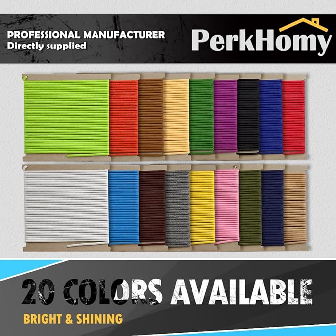 PerkHomy Cotton Rope 3/16" (5mm) 50 ft Multi Purpose Utility Diamond Braided Cord, Natural Cotton for Clothes Line Camping Crafting Flag Pole, Grey