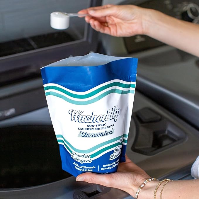 Laundry Detergent Powder | Safe for Sensitive Groups | Powerful Clean | Plant & Mineral-Based | Made in USA