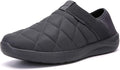 KUBUA Slippers for Men and Womens Indoor House Shoes Plush Slip on Outdoor Garden Loafers