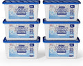 W&E Choice Moisture Absorbers, Portable Humidity Absorber Boxes for Your Bathroom, Closet & Car, Dehumidifier with Fragrance Free, 6 Pack