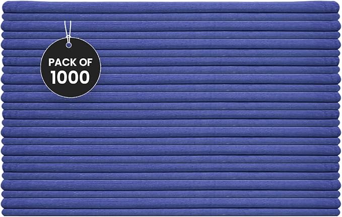 Shop Towels (Blue, 1000-Pack) - Bulk Cleaning Towel in a Bag, Mechanic Cotton Wipes for Car Maintenance, Auto Mechanics & Garage, Wipe Grease & Oil, Machine Wash & Reusable