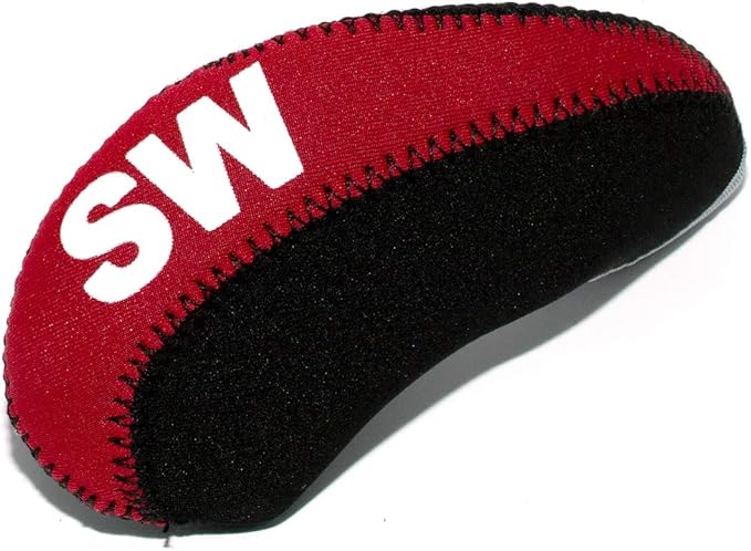 Golf Iron Club Head Covers Headcovers Set, Neoprene Golf Wedges Protective fits Taylormade M5 M6 Callaway PXG, Lightweight, Lob Wedge,Sand Wedge