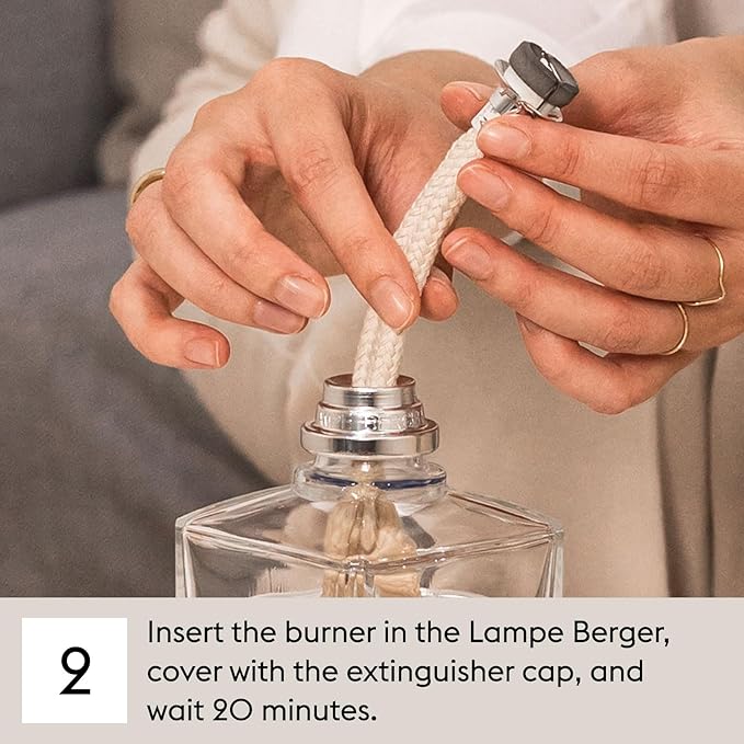 MAISON BERGER - Black Angelica - Lampe Berger Fragrance Refill for Home Fragrance Oil Diffuser - Air Freshener - 33.8 Fluid Ounces - 1 Liter
