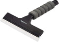 Amazon Basics Window Squeegee with Handle for Car Windows, Glass, Mirror, Black