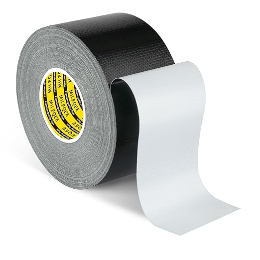 Cloth Duct Window Seal Strip Tape for Winter, 1.89in x 66FT, Weather Stripping Sealing Insulation Tape for Windows and Door, Easy Tear Sealer Draft Blocker Black