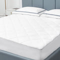 Sunflower Queen Mattress Pad Cover, Cotton Mattress Cover Hypoallergenic, Extra Deep Pocket 18"-22" Quilted Mattress Protector Queen Size Thin Version, Soft Breathable and Noiseless