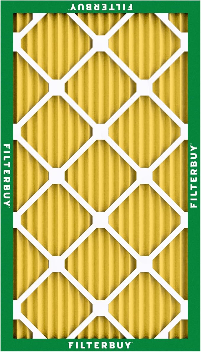 Filterbuy 18x30x1 Air Filter MERV 11 (MPR 1200) Allergen Defense Replacement (4-Pack), Electrostatic Pleated HVAC AC Furnace Filters, Made in USA (Actual Size: 17.75 x 29.75 x 0.75)