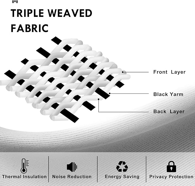 DWCN Blackout Curtains Room Darkening Thermal Insulated Bedroom Curtains Window Curtain Panels, 38 x 84 inches Long, Set of 2 Light Green Rod Pocket Drapes