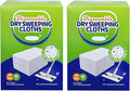 JEBBLAS Disposable Mop Cloth Dry Sweeping Pad for Floor Mop Sweeping Cloths Multi Surface Refills, 120 Pcs/Pack