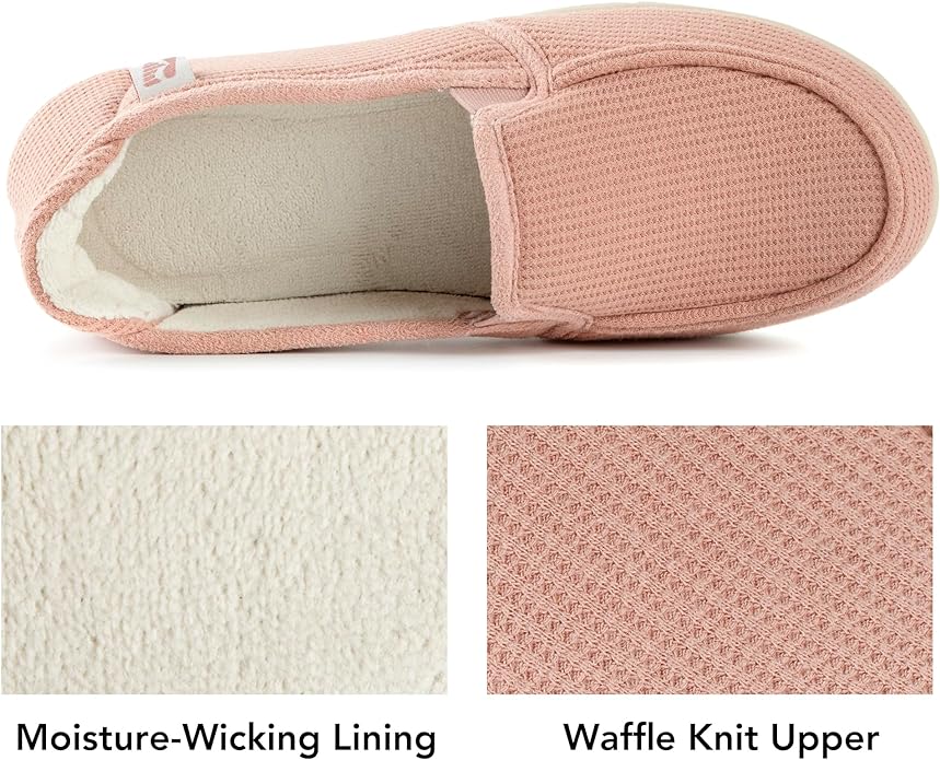 RockDove Women's Two-Tone Hoodback Slipper with Removable Insole