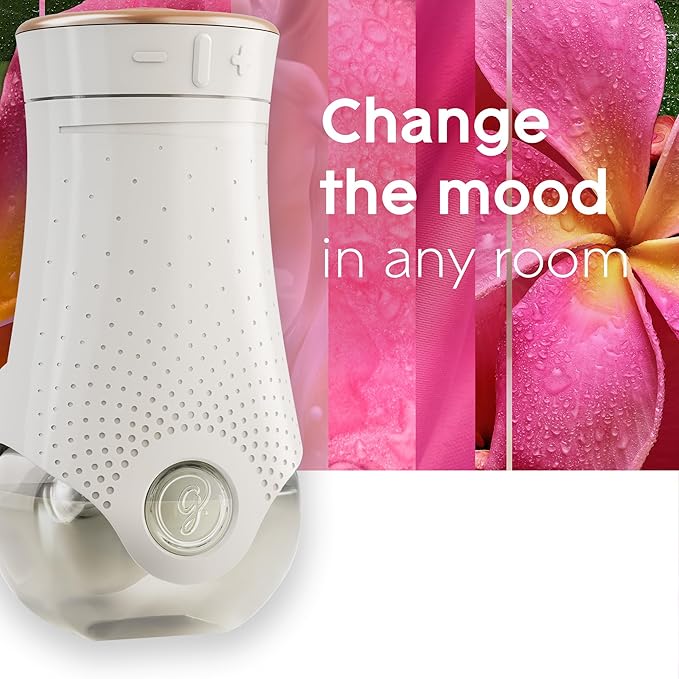 Glade PlugIns Refills Air Freshener, Scented and Essential Oils for Home and Bathroom, Exotic Tropical Blossoms, 6.7 Fl Oz, 10 Count (Packaging May Vary)