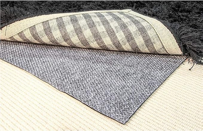 Hold-a-Rug Plush 2'6 x 16' Nonskid, Nonslip Rug Pad, Reversible Gripper, ¼ Thick, Safe for All Floors and Carpet, Keep Area Rugs Secure