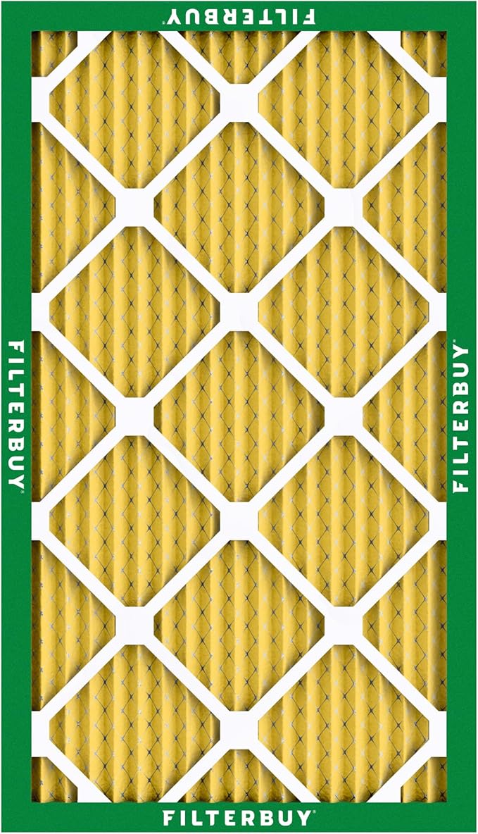 Filterbuy 24x36x1 Air Filter MERV 11 (MPR 1200) Allergen Defense Replacement (4-Pack), Electrostatic Pleated HVAC AC Furnace Filters, Made in USA (Actual Size: 23.50 x 35.50 x 0.75)