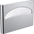 Commercial Toilet Seat Cover Dispenser, Wall Mount, 250 Single Seat Covers for Office, Hospital (18/8 Stainless Steel)