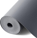 Shelf Liners for Kitchen Cabinets Non-Adhesive, Drawer Mats Liner for Bathroom, Plastic Pantry Shelf Liner Non Slip, Waterproof Washable Cabinet Protector Liners for Shelves, Cupboard Liner Gray