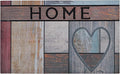 CHICHIC Welcome Door Mat 18x 30 Inch Front Doormat Outdoors for Home Entrance Outdoors Mat for Outside Entry Way Doormat Entry Rugs, Heavy Duty Non Slip Rubber Back Low Profile, Heart