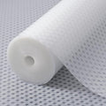 Shelf Liners for Kitchen Cabinets Refrigerator Liners Waterproof & Oil-Proof Kitchen Cupboard Liner Non-Slip Drawer Mats EVA Material Non Adhesive Fridge Liner for Shelves (23.6 x 157.4 inches, Clear)