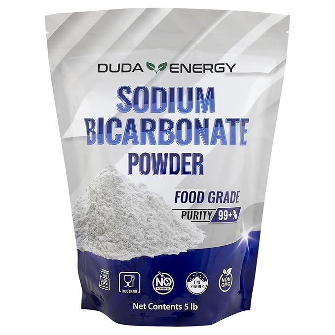 5 lb USP Pure Sodium Bicarbonate Powder Organic Food Grade Listed Pure Baking Soda
