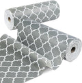 Shelf Liner for Kitchen Cabinets Non-Adhesive 12in X 10FT Cabinet Liners for Shelves Waterproof Thick Strong Grip Non Slip Drawer Liner Contact Paper for Cupboard Easy to Clean,Gray Lantern